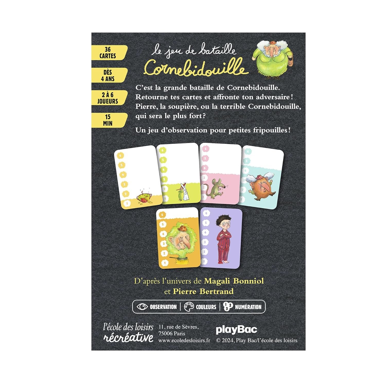 Jeu de bataille - Cornebidouille