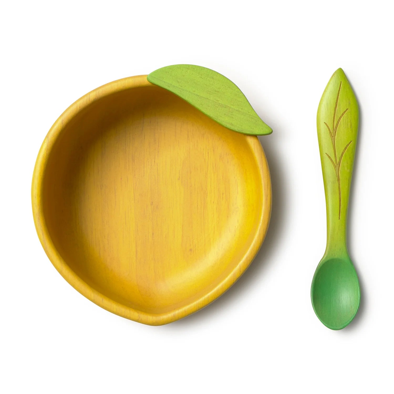 Ensemble bol & cuillères Citron
